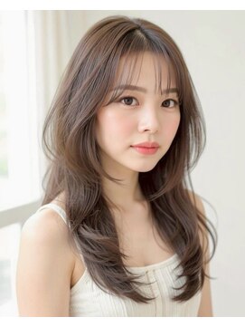 ブロウ ネックス ザ サロン 表参道(VLOW nex the salon) 【ANRI韓国風♪】韓国風ツヤ感レイヤー /韓国/暗髪/髪質改善