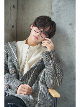 ベル 新宿(Belle) men'shair/シャドウパーマ/ニュアンスパーマ/韓国風マッシュ新宿