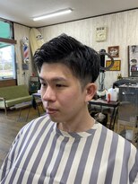 アールズ ヘア(R's hair)&nbsp;MEN’S HAIR/サーフカール/刈り上げセンターパート/印西