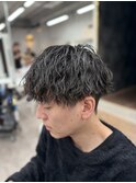 大宮縦落ちツイスト/ツイストパーマ/メンズマッシュ