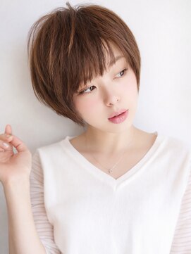 メイキー 本厚木(MA-IKI) ナチュラルショート前髪ありシャギーショート/メイキー本厚木