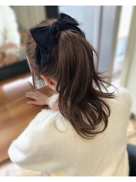 マリアバイアフロート(Maria by AFLOAT) 〇チョコレートベージュ ブリーチなし 透明感カラー  グレージュ