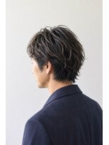 ウル(ulu) 名東区 メンズヘア カット メンズ白髪ぼかし ハイライト