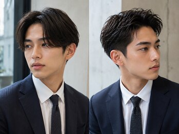 ブリンク 心斎橋店(BLINK)の写真/【心斎橋駅徒歩2分】ON/OFFどちらも映える清潔感スタイルで、ビジネスもプライベートも好印象に。