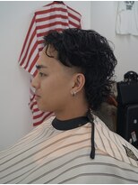 バーバーカリミチ(Barber karimichi)&nbsp;マレットパーマ