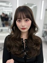 アマトウキョウ アユンチェ(AMA TOKYO×AYUNCHE)&nbsp;前髪顔まわり韓国ヘアレイヤーカットサイドバンク2wayバンク韓国