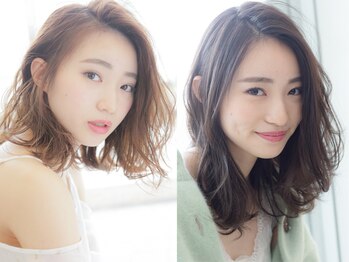 ビーバイシーアッシュエフ(B-by-C A'SHU.F)の写真/白髪を活す明るいカラーで綺麗な髪へ導く提案が◎！優しいダメージレス施術でツヤ髪に。自分らしい髪色に♪