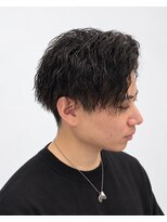 メンズ レオ 南森町店(men's LEO)&nbsp;ツイストスパイラル×73アップバング