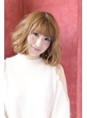 ふんわりボブ