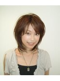 軽めにまとまりやすく