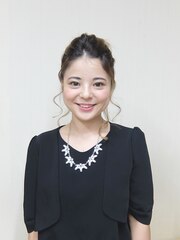 およばれ☆上品巻きアップヘアアレンジ