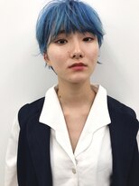 レコ 渋谷(LECO)&nbsp;ペールブルー×ショート