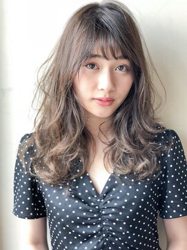 アグ ヘアー ラフェット 上尾店(Agu hair la_fate) 小顔シースルーバング×ゆるふわデジパーマ