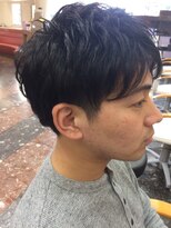 ビーカット(Be cut)&nbsp;メンズ　ナチュラルパーマ