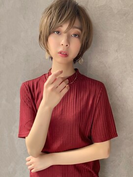 アヴァロン(AVALON) シャンパンベージュ×上質な大人ショート☆