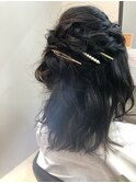 編み上げアレンジ☆