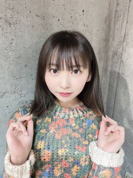 サロンドミルク 原宿(salon de MiLK) 【salon de MiLK 原宿】グレージュ×おしゃれボブ