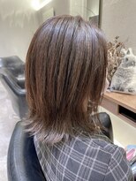 シェル 国分寺(shell)&nbsp;ミディアム/アッシュ/外ハネ