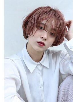 オーイット(ooit) *ピンクベージュ×ナチュラルショートヘア*