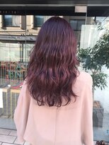 グロウ 丸の内(GLOW)&nbsp;ラベンダーカラーピンクカラーラベンダーグレージュ艶甲府美容室