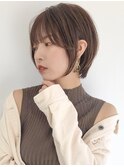 【銀座◇成田】くびれショート大人可愛いボブショコラアッシュ