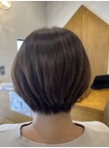 クセがおさまるショートボブ