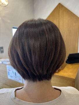 チアー ヘアリラクゼーション(cheer HAIRRELAXATION) クセがおさまるショートボブ