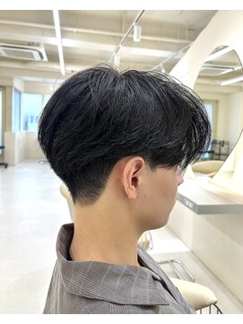 ニコ トウキョウ ヨコハマ(nico) メンズカット/センターパート/メンズウルフ/ニュアンスパーマ