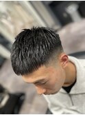 ロースキンクロップスタイル