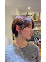 ロンド パルティール 大宮(Lond partir)&nbsp;前髪パーマアッシュカラーレイヤーロンググレーベージュ[大宮]