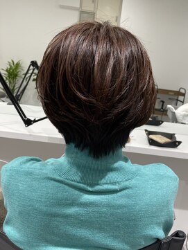 フルールバイニューヨークニューヨーク 京都北大路(fleur by NYNY) 大人ショートボブ