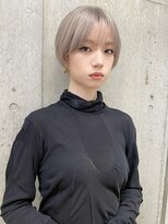 サンク 原宿 表参道(cinq)&nbsp;ダブルカラーレイヤーボブミディアムレイヤーショートウルフボブ