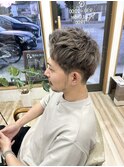 #メンズカット#ブリーチカラー#ブリーチ1回