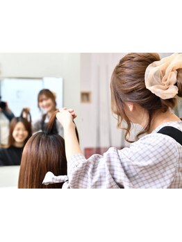 【岐阜市/鏡島】発色の良さで話題のエヌドット[N．]使用♪オーガニック特有のツヤ感/潤いの良さを体感！