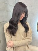 【苗代 萌】ラベンダーブラウン《大阪梅田駅》