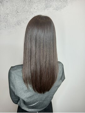 ルフェール ビューティーアンドスパ(REFAIRE beauty&spa) ラベンダーアッシュ×ストレート