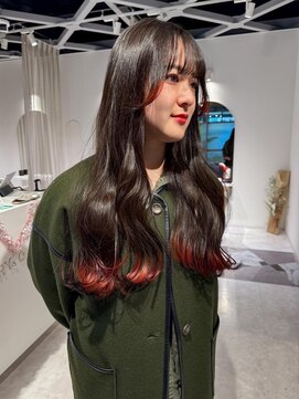 アンドファインヘアービューティー(AND FINE hair beauty) エンドカラー_『シャドウカラー』