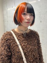 アルビス(ALBIS)&nbsp;オレンジ×ブラックのデザインカラー