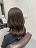 【再来クーポン】巻き髪風ミルクパーマ＋カット＋髪質改善3step