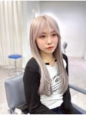 ホワイトカラー ホワイトシルバー ペールカラー ケアブリーチ