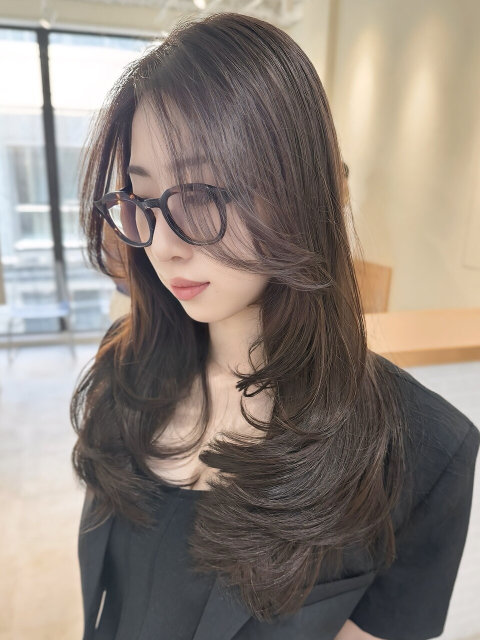 髪質改善＊大人ガーリーイメチェンミディ＊美髪【Zina難波
