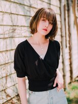 アルバ 津城山店 大人かわいいナチュラルボブ