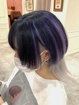 ファクトリーファイブ(Factory5)&nbsp;【Factory5デザインカラー】ダブルインナーカラー黒×紫×白