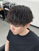 メンズマッシュ　ツイストスパイラルパーマ