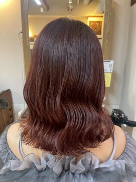 ヘアリゾート粋 ウナム 新宿東口店(enam) 艶髪ウェーブ/チョコレートブラウン/ミディアム