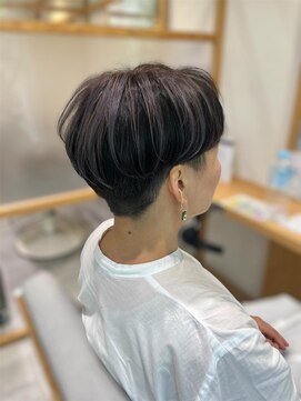 スピン ヘアー 烏丸店(Spin hair) 刈り上げショート