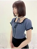 《sheer/氏家》#顔周り#レイヤーボブ#グレージュ#髪質改善#艶髪