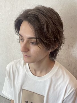 ビスクヘアデザイン(bisq hair design) スパイキーショート 2ブロック フェード 刈り上げ