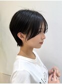 【大重】トレンドマッシュショート/韓国/縮毛矯正/髪質改善/新宿