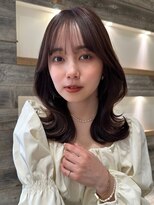 アイヴィー(IVY)&nbsp;チョコレートブラウン くびれヘア【肥田亜沙美】